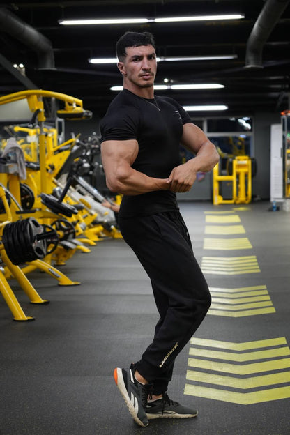 gymshark blanc milieu - compression shirt