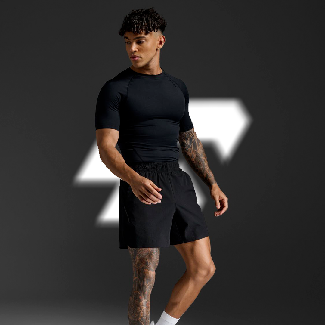 PROMO - COMPRESSION T-SHIRT + SHORT 2 EN 1